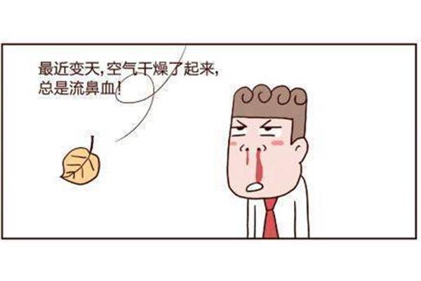如何处理流鼻血