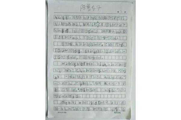 雷锋的作文