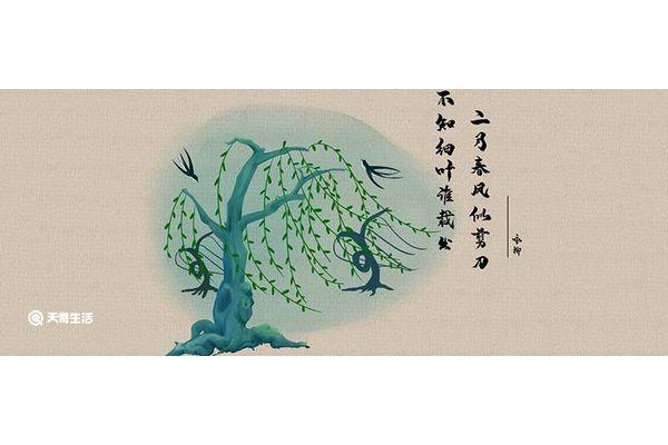咏柳的作者是谁
