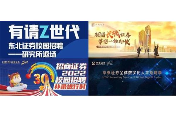 招商证券招聘