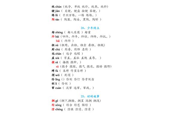 键字怎么组词