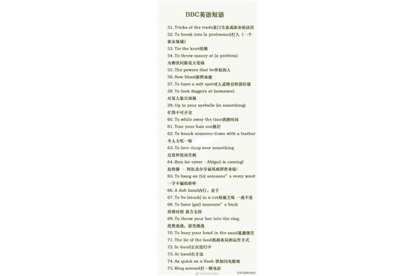 日常的英语