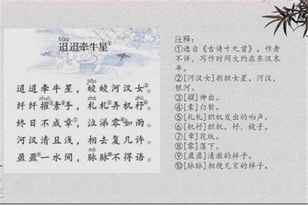 时间的古诗