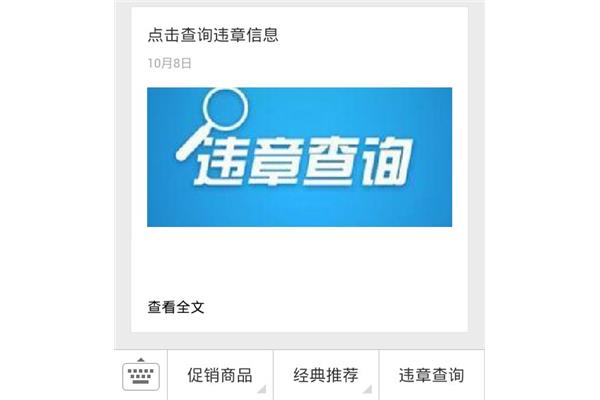 违章查询在线查询
