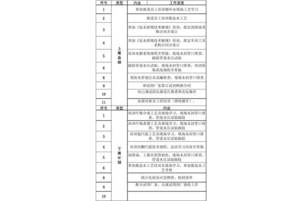 下一步工作计划