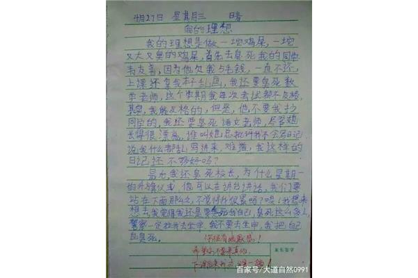 写一篇数学日记
