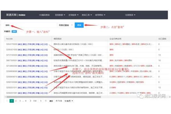 海关商品编码查询