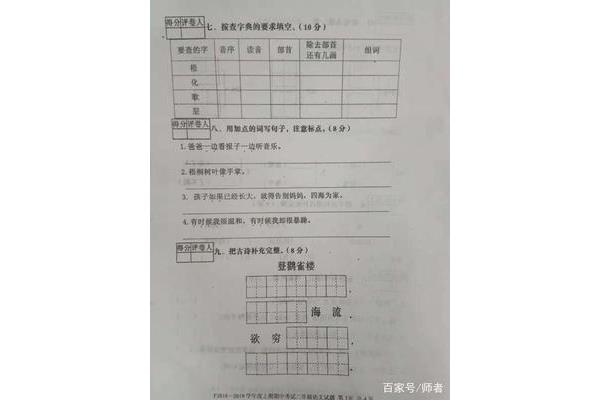 就是造句二年级