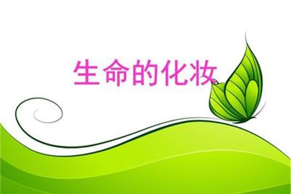生命的化妆
