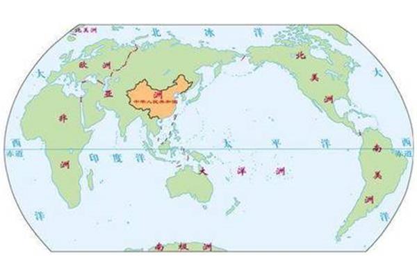 中国地理位置