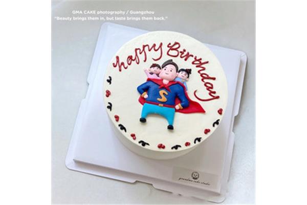 父亲生日蛋糕图片