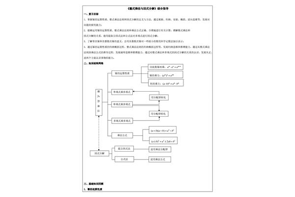 整式的乘法