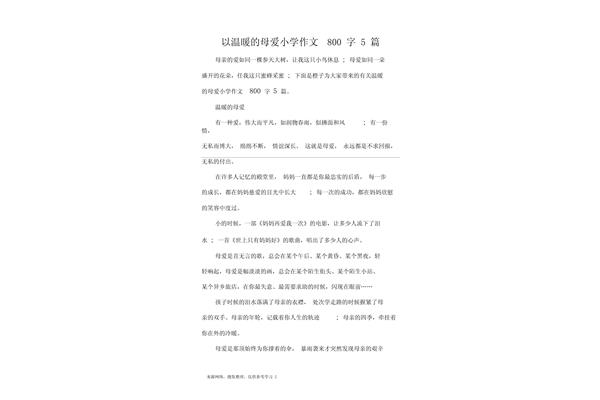 什么温暖了我作文