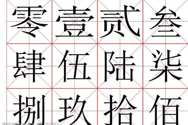 大写二有几种写法