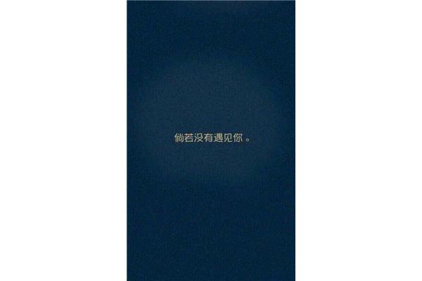 假如没有如果