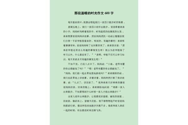 什么温暖了我作文