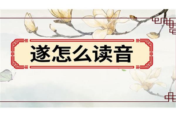 遂怎么读音