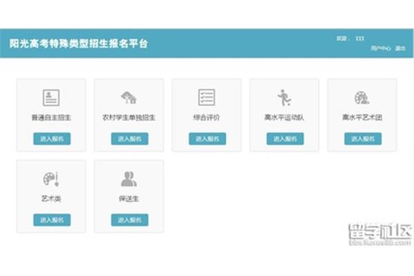 阳光高考网自主招生
