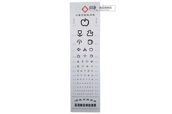 儿童视力表