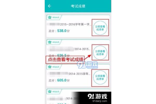 智学网查分数