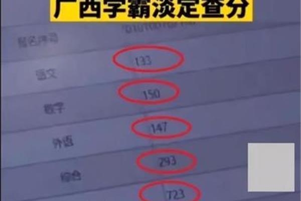 北大韦神高考成绩