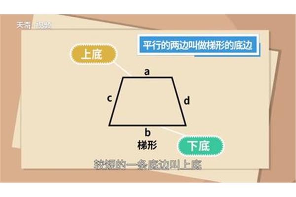 梯形周长公式