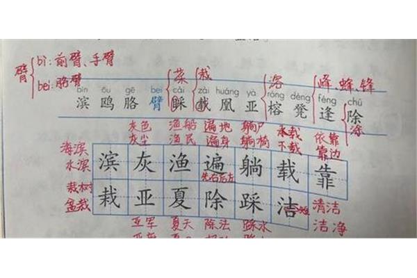 扁的多音字组词