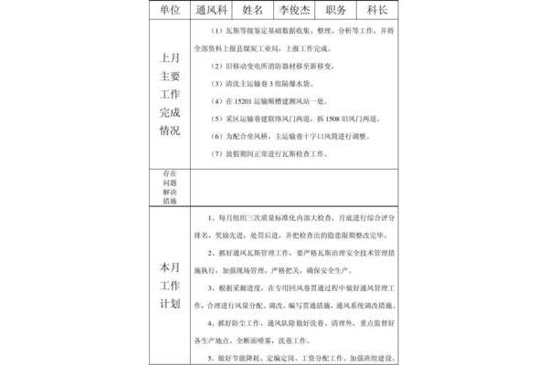 月度工作总结