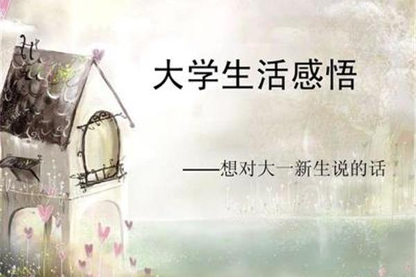 大学生活感悟