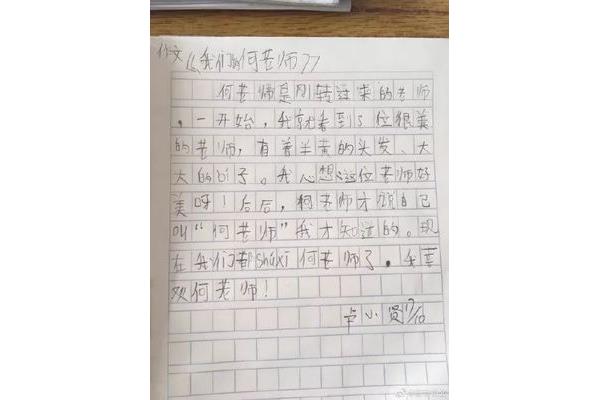 赞颂老师的作文