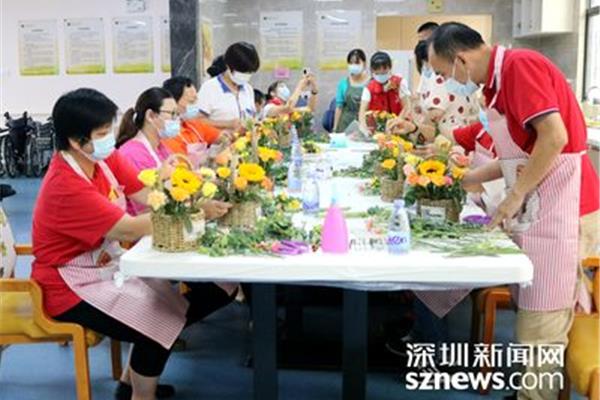 培训插花