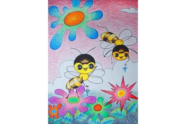 五年级美术作品