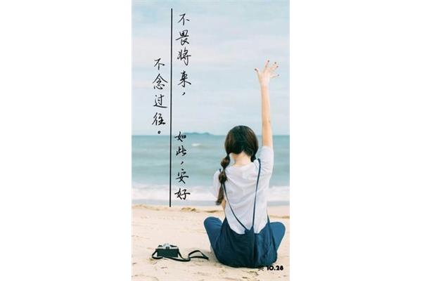 不恋过往不畏将来
