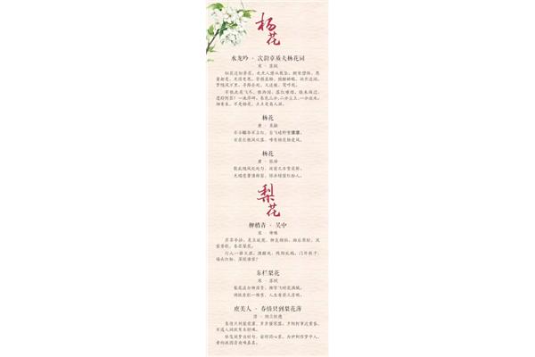 描写花的诗句古诗