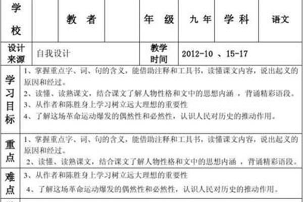陈涉世家教学反思