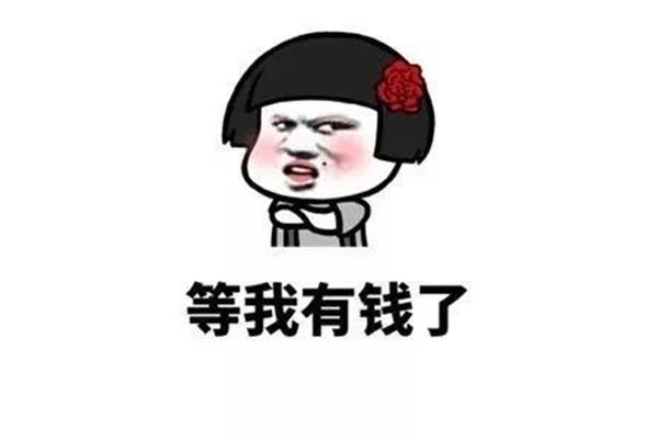 等我有了钱