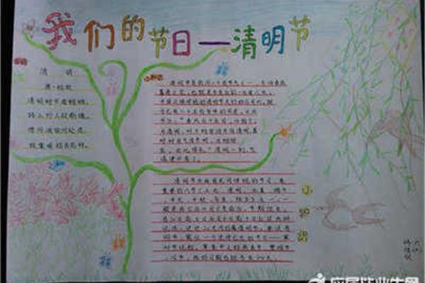 手抄报四年级