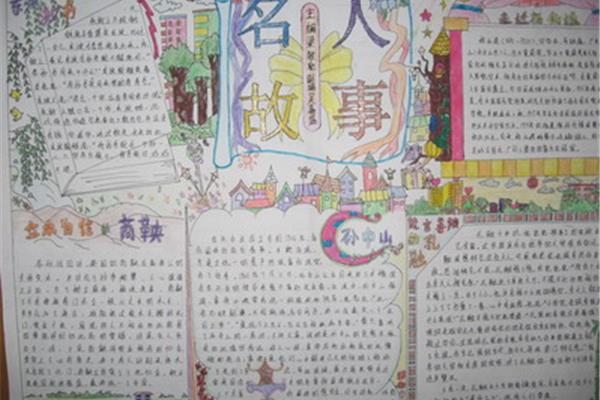 名人手抄报