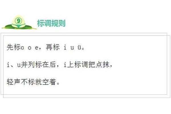 标调口诀歌