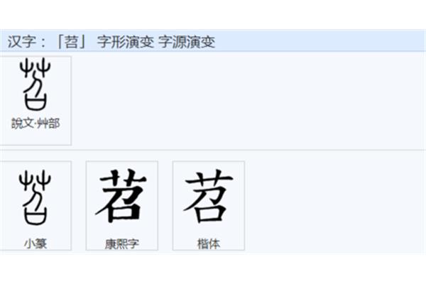草字头加以