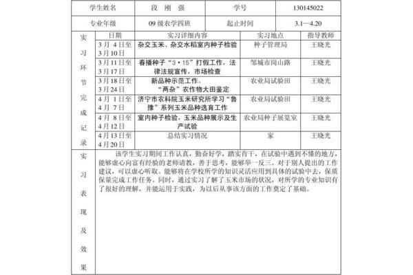 指导老师鉴定意见