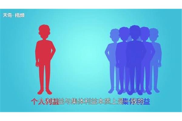 个人与集体的关系