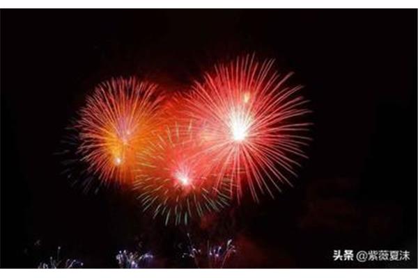 烟花唯美句子