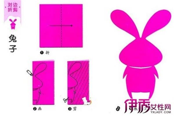 剪纸的过程