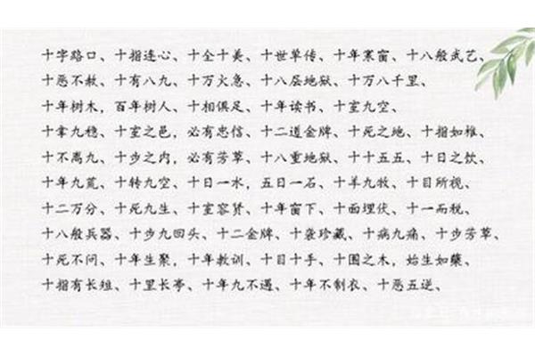 生开头的成语