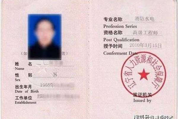 专业技术职称等级