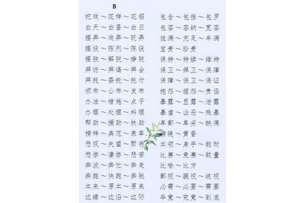 包容近义词