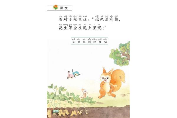 松鼠课文原文