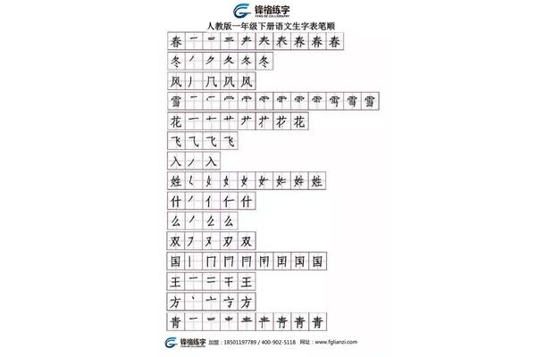 风笔顺笔画