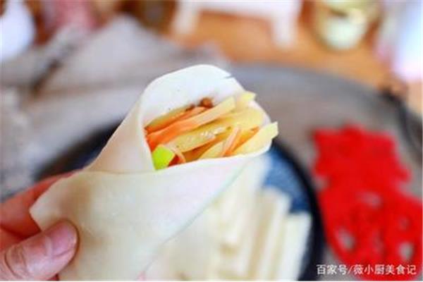 春饼卷什么